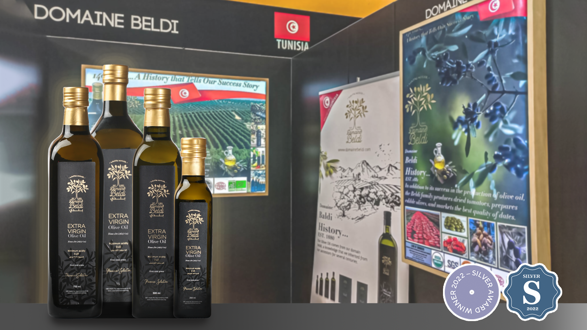 Оливковое масло Domaine Beldi – участие на выставках и престижные награды 2022